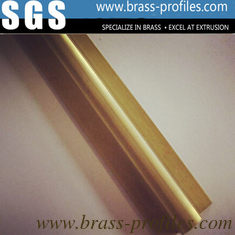 China Brass Extrusion for Brass Lock and Safe Profiles Copper Slip Bolt / Cross Pin supplier