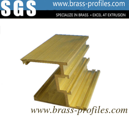 China Brass C38500 Hpb58 Fabrication Of Windows / Building Copper Extrusion Section supplier