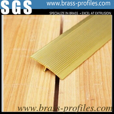 China Brass Floor Extrusion T Layer Frame / Copper T Slot Framing supplier