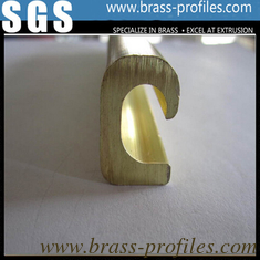 China Brass Extruding U Profiles / Copper U Sections / Alloy U Frame supplier