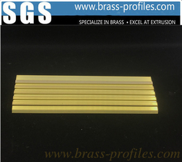 China 9ft Straight Copper Alloy Footgrip for Stair Usage Brass Footgrip supplier