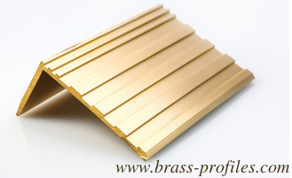 China All architecture and design Solid Brass Stair Nosing Brass Stair Edge Profiles For supplier