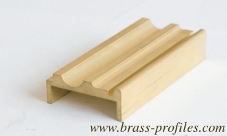 China Brass U Section Brass Channel Brass Angle &amp; Profile for Decoration supplier