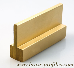 China High Polish Brass T-Shaped Antirust Brass T Bar T Shape Brass Extrusions supplier