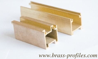 China Rustproof Brass U Charms U Shaped U-Channels  Brass Solid Brass Channel supplier