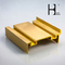Shining Copper Extruded Profiles Brass Extruding Window Head Sections supplier