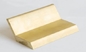 Rustproof Brass L Shape Profiles Special Copper-L Sections For Window Frame supplier