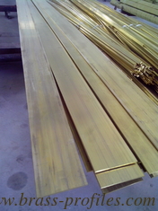 China copper extrusion profile flat bar supplier