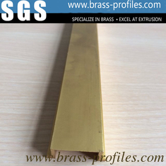 China C38500 C38000 Brass Profile To Make  Luxurious Copper Doors And Windows supplier