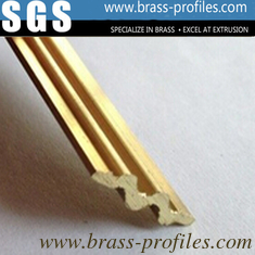 China Antislip Brass Stair Nosing for Decking Brass Antislip Stair Strip supplier