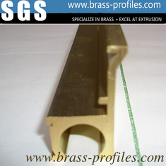China Factory Outlet Brass Extrusion for Brass Lock and Safe Profiles supplier