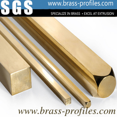China Building Materials Brass Bar Sheet Brush Brass Rectangle Bar supplier
