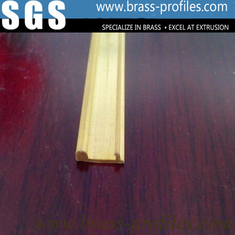 China Faxtory Price Decorative Copper Material / Brass Profiles 180mm Cross Section supplier