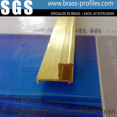 China Quilk Delivery Special Designed Copper Doors &amp; Windows Frame Brass Profile supplier