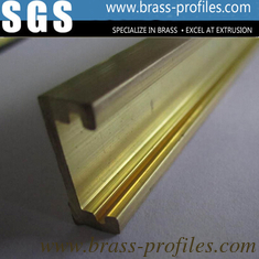 China Decorative Copper Fashion Frame Extrusion Profiles Sections supplier