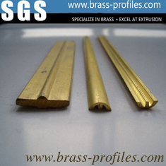 China Anti-Corrosion Decorative Brass Bar / Min 5mm Guard Bar In Brass supplier