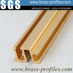 China C38500 Extruding Copper Brass Profiles Mirror Polishing Brass Products supplier