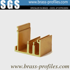 China Customized Sizes Copper Frames Brass Extruded and Window Sections supplier