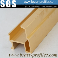 China Decorative Customized Copper Extruding Building Material Profiles supplier