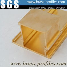 China Decorative Brass Hardware Copper Alloy Extrusions Sections supplier