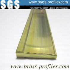 China Brass Electrical Equipment Plug Profiles Brass Electronic Components supplier