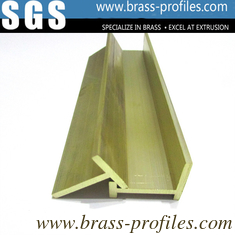 China Copper Extruding Window Case and Brass Window Sections for Decoration supplier