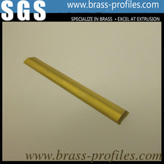 China Radial Extruded Brass Bar / Curved Copper Rod Manufacturer supplier