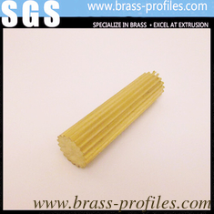 China Gear Section Brass Rod Sheet Shining Brass Rod C3800 for Decoration supplier