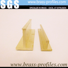 China 12FT Copper Extruding T - Profiles / Brass Hot Pressing Tee Sections supplier