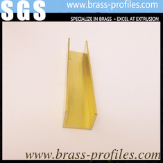 China Copper Extruding U - Profiles / Brass U Sheet / Alloy U Plate supplier