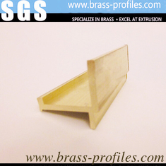 China American Popular Rustproof H Shapes Brass Extruding Profiles supplier