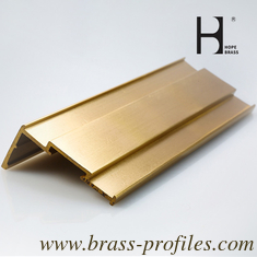 China Anti-Corrosion Fashion Windows And Doors Copper Alloy Extrusion supplier
