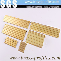 China C2800 Customized Size Brass Anti Slip Extruding Stair Edge Protection supplier