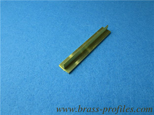 China C3850 Toothed Brass T Bar C3800 Stock Copper T Slot Framing supplier