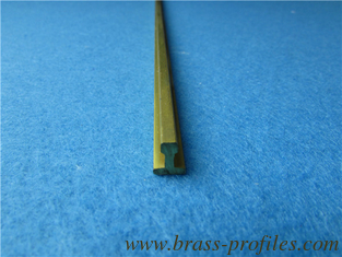 China Brass Extrusion T Bar Pulls Design Copper T Slot Flat Bar Online supplier