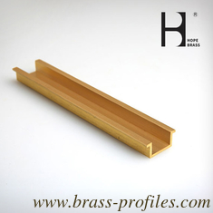 China Customizable Hardness Brass U-Shaped Channel for Industrial Applications supplier