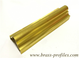 China Barss Stair Handrail Brass Profile Shapes And Sizes In Brass Alloys supplier