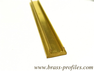 China C38000  Brass Extrusion Shapes Lead Brass Extrusion Profiles for Decoration supplier