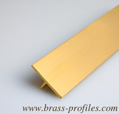 China High Quality Brass Tile Junction Profles Projointt Profilpas Brass Trim supplier