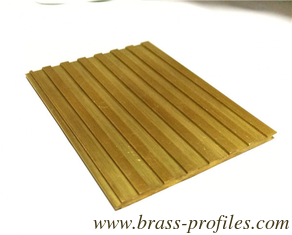 China 67mm C360 BRASS FLAT BAR Profiles 95mm long Solid Plate Mill Stock supplier