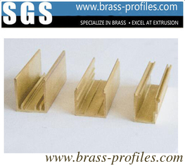 China C2680, C2801 Brass Extrusion Brass Extrusion for Window &amp; Door Profile supplier