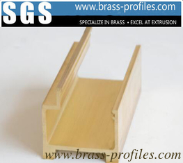 China Architectural Brass Window Shapes Outlet Brass Furniture Profile supplier