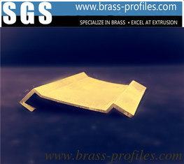 China C38500 Brass Casement for Window And Brass Window Profiles Door Frame supplier