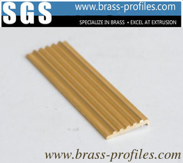 China Hot Sales 9ft Straight Non-slip Brass Insert for Stair Usage supplier