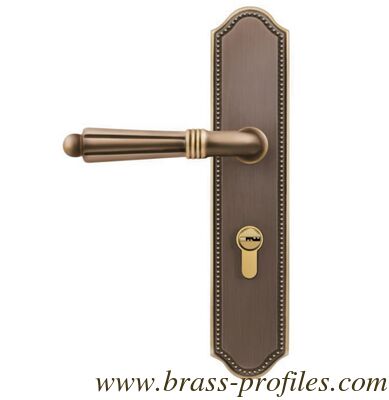China Solid brass forged Copper Lock featuring grade A lock core and multiple mortise lock options compatible with wooden and metal doors supplier