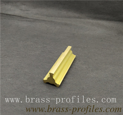 China Copper Alloy Extruding Profiles Copper Zinc Materials with Your Drawing supplier