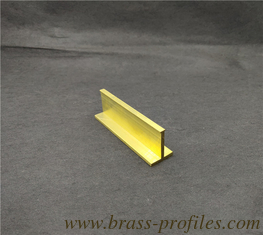 China Brass T Sheet for Window Section and Door Frame Copper Materials for T Bar supplier