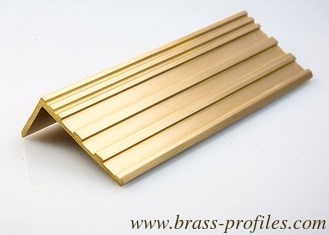 China Brass Stair Nosings And Accessories Lowes Metal Stair Edging For Hotel supplier