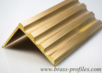 China Stair Copper Alloy Anti-Slip L Shape Stair Nosing Brass Nose Brass Step Edge supplier