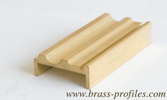 China Brass U Section Brass Channel Brass Angle & Profile for Decoration supplier